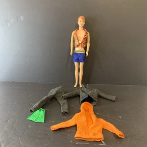 Muñeca Mattel Allan 1960 Barbie Familia Pierna Recta Original EE. UU. De Colección - Imagen 1 de 14