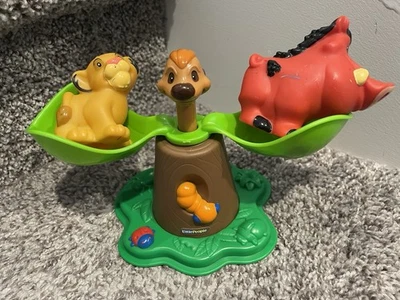 Fisher Price Little People Disney Lion King Simba Timon Pumba RARE HTF - Image 1 of 4