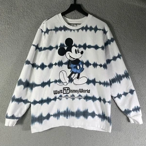 Walt Disney World Mickey Mouse Tie Dye Sweatshirt Adult XL Extra Large Pullover - Picture 1 of 7