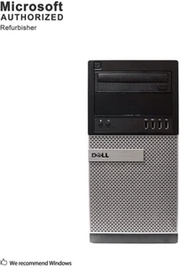 Refurbished Dell Optiplex 7010 Tower i7-3770 3.2GHz 32GB 2TB HDD Windows 10 Pro - Picture 1 of 5