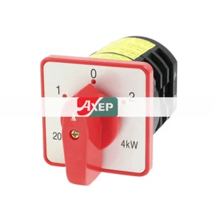 A● 3P 3NONC Latching Rotary Universal Changeover Switch AC 380V - Imagen 1 de 2