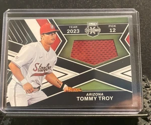 Tommy Troy 2023 Elite Extra First Round Materials Pick 12 - Diamondbacks - Picture 1 of 2