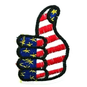 PATCH AUFNÄHER SUPER HAND USA AMERIKA STARS AMERICA AUFBÜGLER ROCKABILLY JEANS - Bild 1 von 1