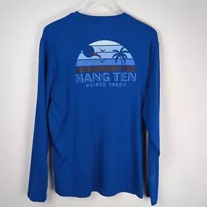 Hang Ten T-shirt uomo manica lunga sole media protezione UV 50+ - Foto 1 di 10