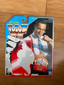 FIGURA DE ACCIÓN DE LUCHA LIBRE WWE IRS HASBRO TARJETA DE RESPALDO WWF SERIE 5 - Imagen 1 de 2