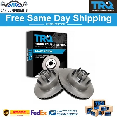 Nuevo juego de pares de rotores de freno de disco delanteros TRQ para Ford Ranger Mazda B4000 1995-1997 Foto 1 de 3