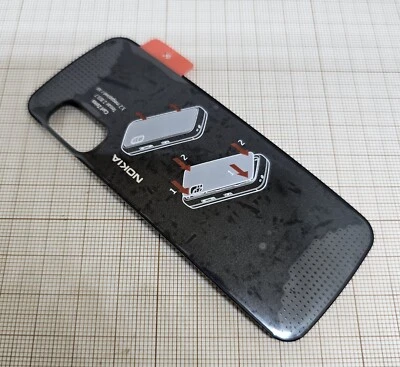 Original genuine Nokia 5730 battery cover black  NEW - Image 1 of 2