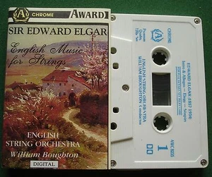 Elgar English Works for Strings ESO Boughton Cassette Tape - TESTED - Picture 1 of 3
