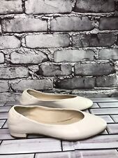 Cole Haan Grand. OS Ivory Leather Ballet Flats Shoes Women’s Sz 5.5B US/36EU