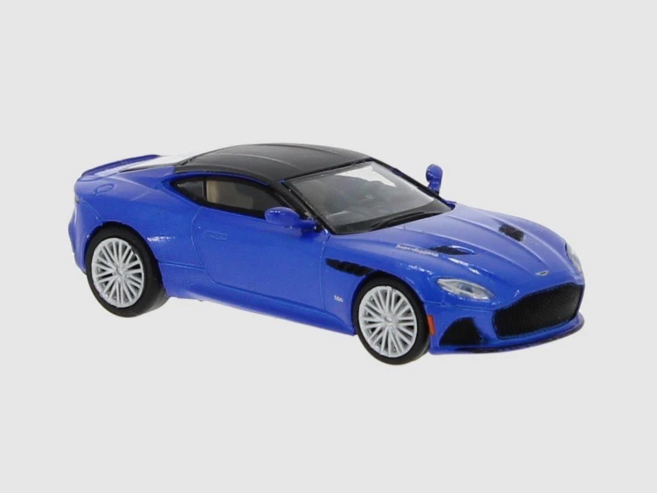 Brekina PCX870215 - 1/87 Aston Martin Dbs Superleggera Metallico Blu Scuro, 2019 - Immagine 1 di 1
