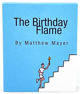 HAPPY BIRTHDAY FLIP BOOK-Torch Bearer Lights Cake Candle! Perfect Birthday Gift!