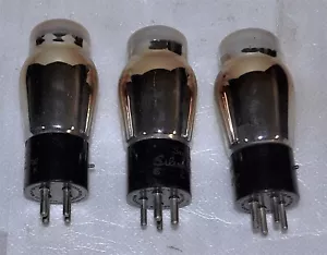 6CX TUBE SUPER SYLVERTONE NO TEST & BOXED OLD VINTAGE ESTATE SURPLUS ANNI 20 - Foto 1 di 3