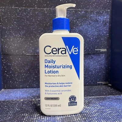 Cerave Daily Moisturizing Lotion - For Normal To Dry Skin - 12 Fl Oz - Image 1 of 2