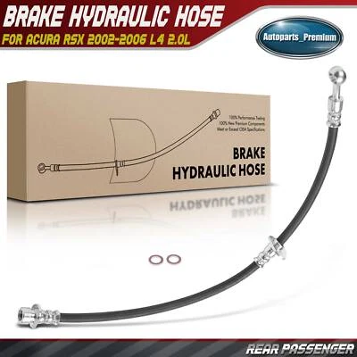 Manguera hidráulica de freno lateral derecho trasero para Acura RSX 2002-2006 con soporte L4 2,0 L Foto 1 de 4