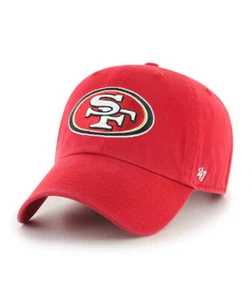 2024 San Francisco 49ers Red 47' Adjustable Clean Up Hat (Dad Cap) - Picture 1 of 1