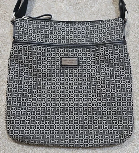 Tommy Hilfiger Umhängetasche Handtasche Logo Jacquard viele Taschen sehr gepflegt - Bild 1 von 7