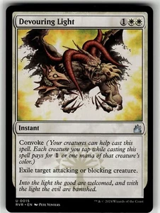 DEVOURING LIGHT Ravnica Remastered #15 RVR(NM+)(MTG) - Picture 1 of 1