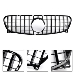 Front Radiator Grille Grill Fit Mercedes Benz GLA-Class W156 GLA45 2013-2017 * - Picture 1 of 15