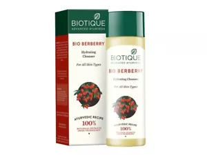 Biotique Berberry Hydrating Cleanser For All Skin Types, 120ml Leave Smooth Skin - Picture 1 of 1