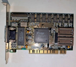 TRIDENT PCI VIDEO CARD 8247D/V2 VIDEO DM MIV0 94V-0 9538 See Photos Description - Picture 1 of 9