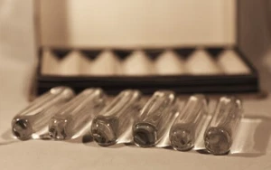 Porte-couteaux Daum Verre /Daum Glass Knife Rests  6 pieces - Picture 1 of 9