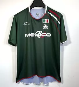 Mexico Atletica 2008 Olympics Mens Futbol Football Top Shirt Large - Picture 1 of 13