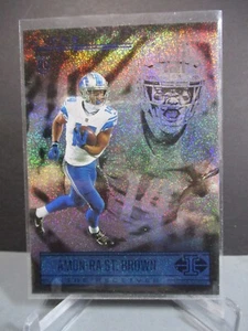 2021 Panini Illusions Football Stardust Parallel #86 Amon-Ra ST. Brown RC Lions - Picture 1 of 3