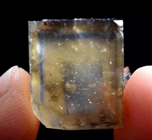 9,6g natürliche neue Sorte gelb blau Fluorit Mineral Probe / China Peking - Bild 1 von 7
