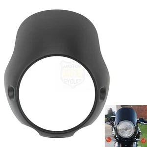 Universal 8" Headlight Fairing Windshield Cover For Honda CB150R Ducati Monster - Picture 1 of 12