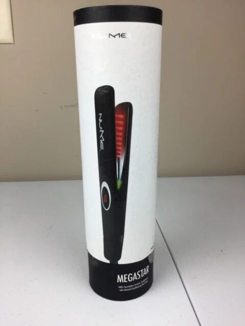 NuMe Megastar Hair Straightener - P-MEGA-BLK (Black)