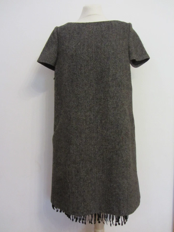 edles Kleid von Talbot Rundhof in grau Größe 8 bzw 38 Bleistiftkleid top Zustand - Bild 1 von 4