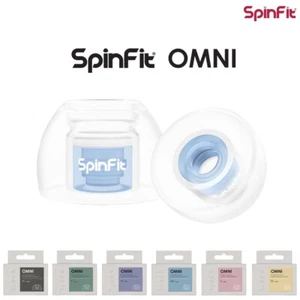 Spinfit OMNI Eartips Earbuds TWS True Wireless Earphones size SS S MS M L XL - Picture 1 of 15