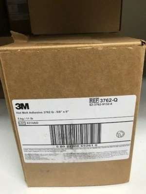 Adesivo Hot Melt, Bronzeado, 5/8 x 8 polegadas, PK165 3M 3762 Q - Imagem 1 de 2