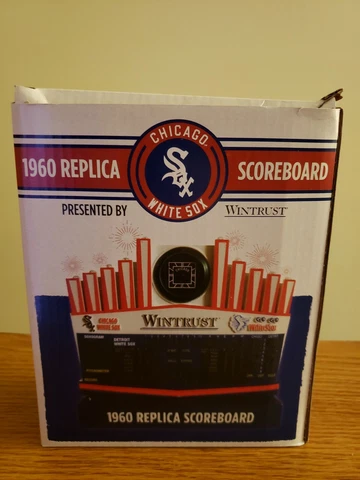Chicago White Sox 1960 Replica Scoreboard SGA 7/17/2021 Cover