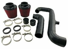 1.75" Relocated Silicone Hi Flow Air Intake Inlet Kit for 07-10 135i 335i N54 3L