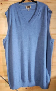 Foundry Everyday Freizeit Weste Herren 4XL V-Ausschnitt leichter Strick blau - Bild 1 von 12