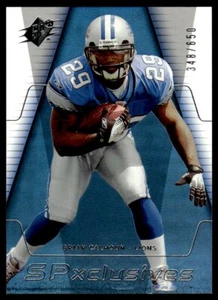 2006 SPx SPxclusives Brian Calhoun 348/650 Detroit Lions #EX-BC - Picture 1 of 2