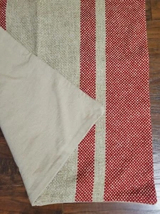 Pottery Barn Blaine Striped Pillow Cover Red Beige 22 Blain Stripe French - Picture 1 of 2