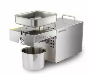 Automatic Hot and Cold Oil Press Machine Stainless Steel Oil Expeller 220V 2000W - Picture 1 of 8