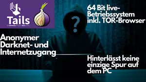 Tails 6.14 - Anonym & sicherer im Darknet & Internet surfen ohne Spuren im Netz - Bild 1 von 3