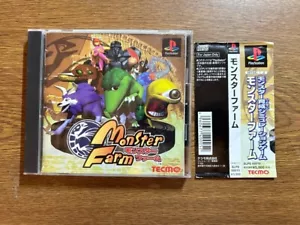 SONY PLAYSTATION PS JAPAN Sony Playstation 1 MONSTER FARM - Picture 1 of 3
