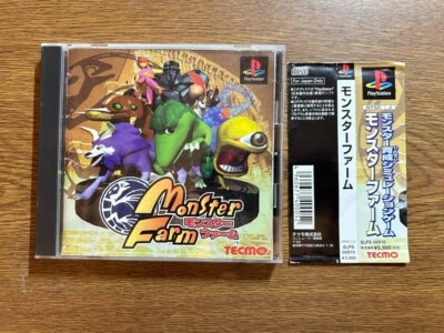 SONY PLAYSTATION  PS JAPAN  Sony Playstation 1  MONSTER FARM - Image 1 of 3