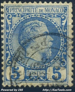 MONACO N° 3 AVEC OBLITERATION A VOIR - Picture 1 of 2