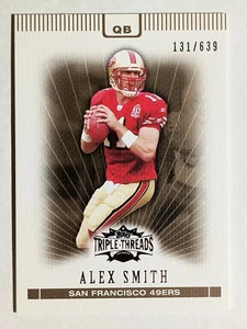 2007 Topps Triple Threads Sepia #17 Alex Smith QB - Foto 1 di 2
