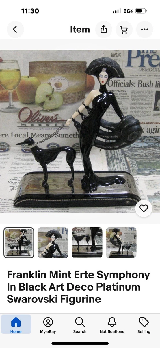 Franklin Mint Erte In Franklin Mint Figurines | eBay