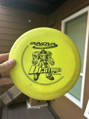 RARE Innova DX Destroyer PFN Patent Numbers  Distance Driver Golf Disc 167 Grams - Image 1 of 3