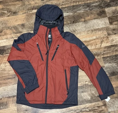 Zeroxposur Rust Men's Small All Weather Insulated Detachable Hood Jacket NWT - Image 1 of 3
