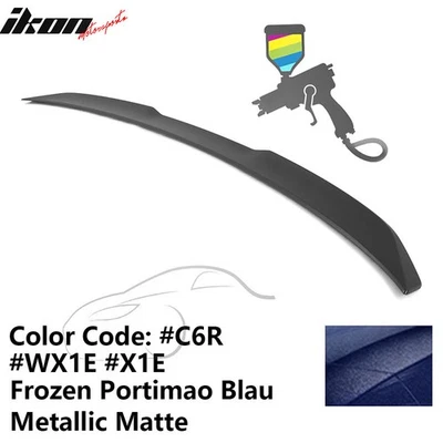 Alerón de maletero estilo M4 G82 serie 4 BMW G22 21-25 ABS pintado #C6R púrpura Foto 1 de 4