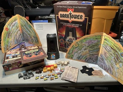 Vintage 1981 Dark Tower Board Game  Non WORKING, Not COMPLETE But Very Cool! - Image 1 of 4