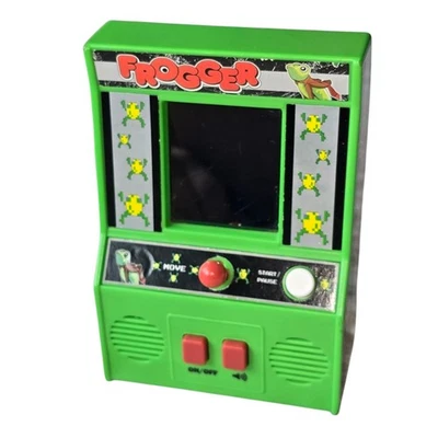 Frogger Retro Mini Arcade Game Electronic Handheld Toy Working Portable Travel - Image 1 of 4